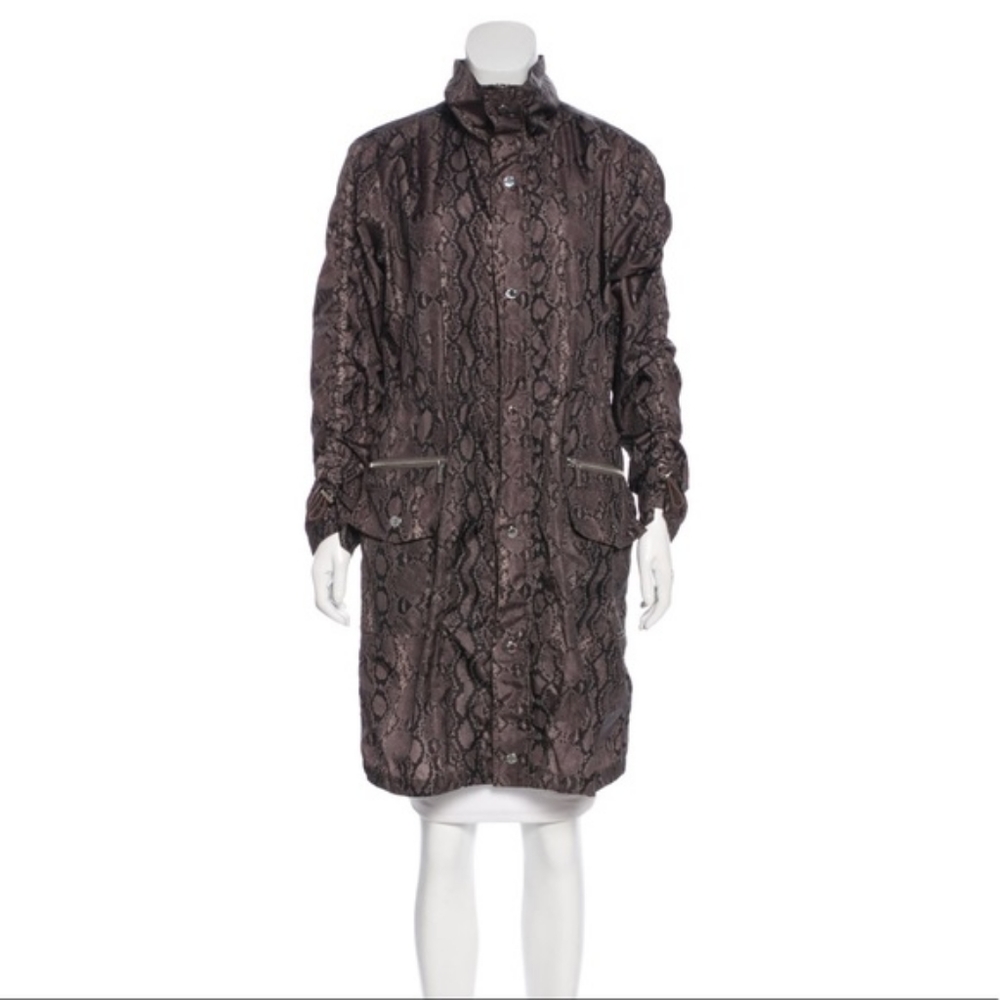 NWOT Michael Kors Snakeskin windbreaker